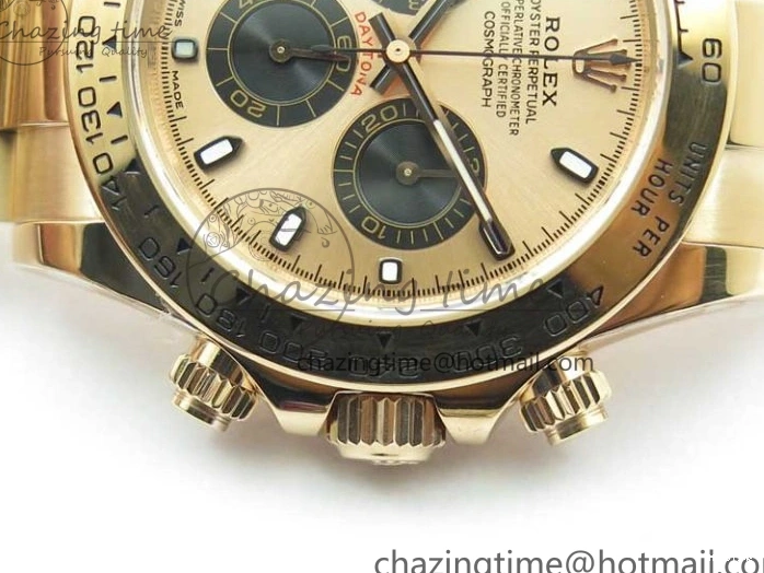 MiroTime 0412 Daytona 116508 RG Noob 1:1 Best Edition 904L SS Case and Bracelet RG Dial SA Comfortable 2705